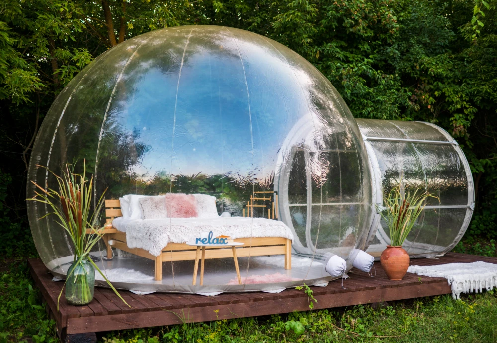 high quality inflatable bubble tent